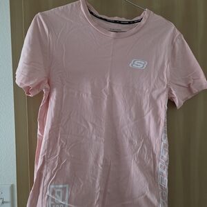 Skechers Pink Logo Tee